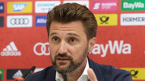 Chef-Ansage vor Turnier-Beginn: Marko Pesic.