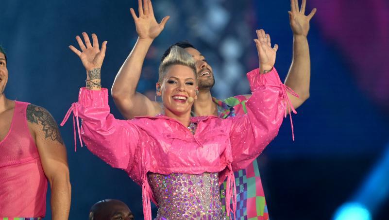 Der Megastar Pink war am Mittwoch zu Gast im Münchner Olympiastadion. Der Megastar Pink war am Mittwoch zu Gast im Münchner Olympiastadion.