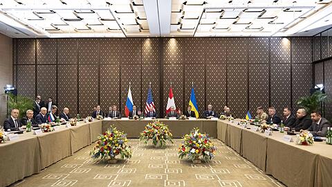 Am zweiten Verhandlungstag in Genf war unerwartet schnell Schluss.