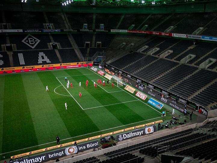 Borussia Mönchengladbach gegen den 1. FC Köln war das erste Geisterspiel in der Bundesliga-Geschichte.