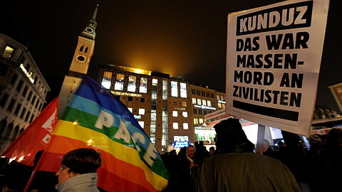 Am Samstag wird auf dem Marienplatz für den Frieden demonstriert. (Archivbild)