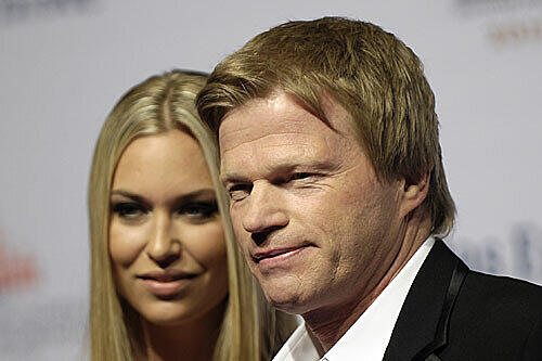 Déja-vu: Oliver Kahn mit Neu- Liebe Svenja
