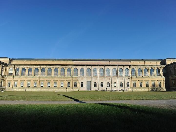 Rückansicht der Alten Pinakothek. Foto: Andreas Gebert/Archivbild