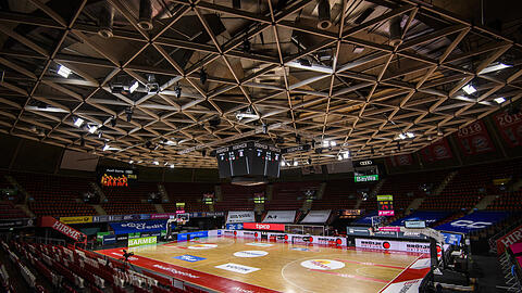 Das Spiel im Audi Dome findet statt. (Archivbild)