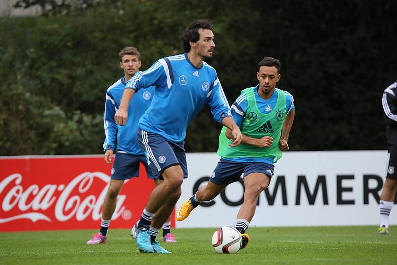 Die Bilder vom ersten DFB-Training vor den EM-Qualifikationsspielen.