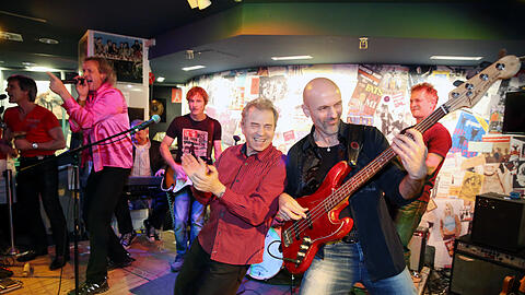 ...und Günther Sigl (Spider Murphy Gang) mit The Stars 2014.