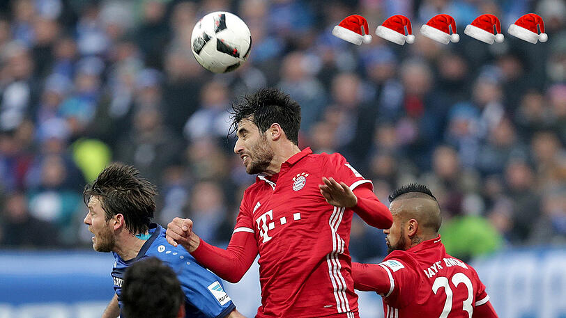 Javi Martínez - fünf Mützen: Boatengs Pech und Formtief verhalfen ihm regelmäßig in die Startelf. Und der Spanier nutzte seine Chance, spielte konstant stark als Innenverteidiger. Auch privat glücklich: seit Oktober stolzer Papa von Sohn Luca.