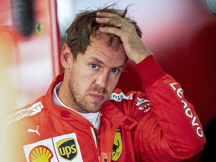 Vertritt momentan noch die deutschen Farben in der Formel 1: Ferrari-Pilot Sebastian Vettel.