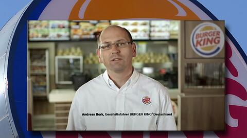 Deutschland-Chef Bork entschuldigt sich in einem Video und kündigt eine Verbesserung der Burger-King-Restaurants an.