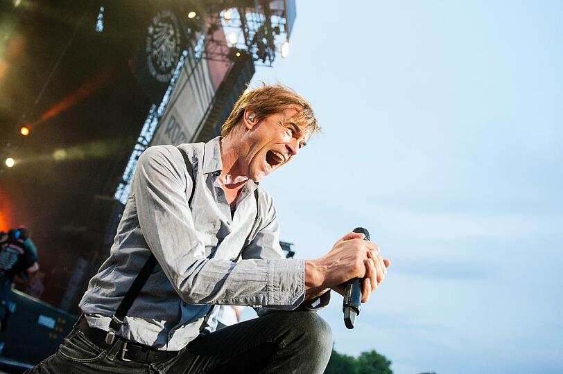 Am Freitag noch beim "Rock am Ring" dabei, waren "die Toten Hosen" am Samstag in Nürnberg beim "Rock im Park".