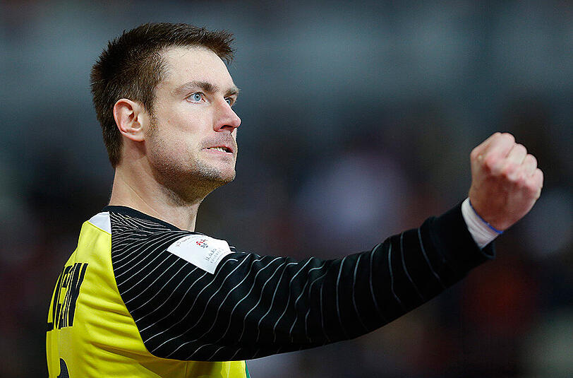 Auf DHB-Keeper Carsten Lichtlein war im Spiel gegen Brasilien Verlass.