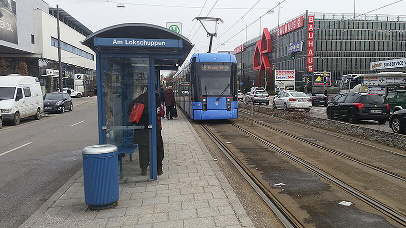Durch einen Bedienfehler kam es zum Zusammenstoß zweier Trams der Linien 17 und 18. (Symbolfoto)