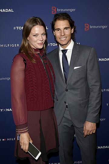 Jessica Schwarz mit Rafael Nadal