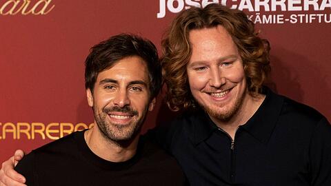 Max Giesinger (li.) und Michael Schulte waren schon auf der "The Voice"-Bühne zu sehen.