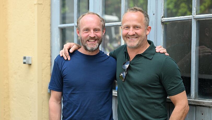 Im Doppelpack unterwegs: Florian (l.) und Maximilian Br&uuml;ckner.
