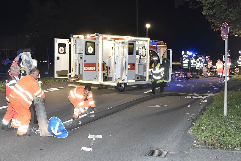 Weitere Bilder von der Unglücksfahrt des 14-Jährigen.