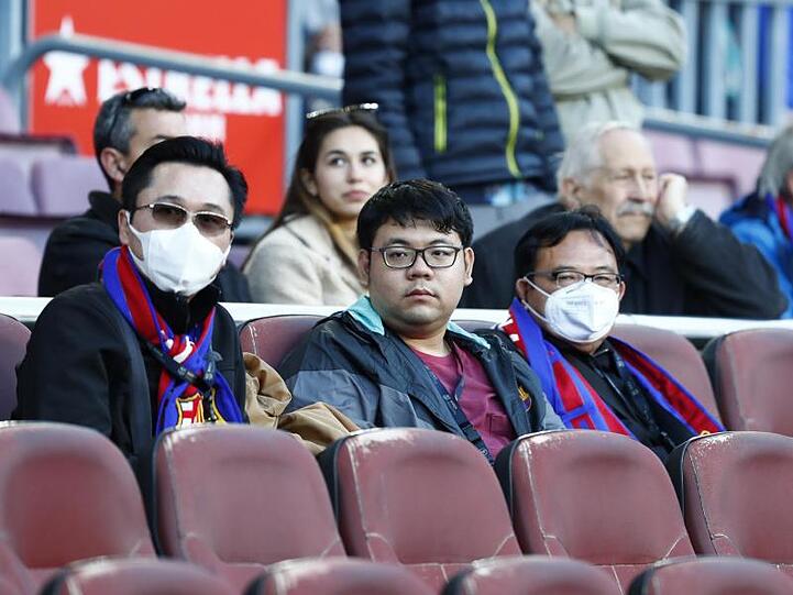 Beim Heimspiel des FC Barcelona werden keine Zuschauer sein.
