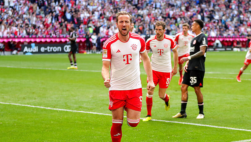 Trifft wie er will: Bayern-Stürmer Harry Kane.