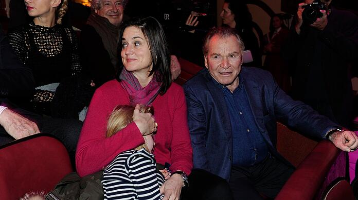 Fritz Wepper mit Susanne Kellermann und Tochter Filippa