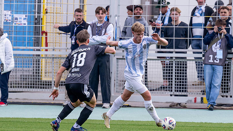 Gegen Ansbach kaum zu stoppen: Fabio Wagner vom TSV 1860. Gegen Ansbach kaum zu stoppen: Fabio Wagner vom TSV 1860.