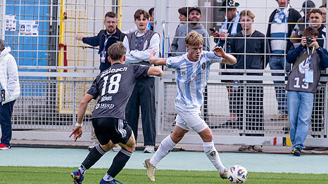 Gegen Ansbach kaum zu stoppen: Fabio Wagner vom TSV 1860.