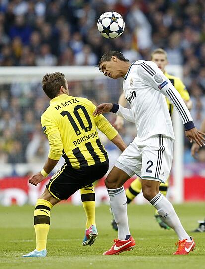 MARIO GÖTZE: Erlebte die turbulente Startphase von Madrid, 
musste jedoch in der 14. Minute mit Oberschenkel-Beschwerden gegen 
Kevin Großkreutz ausgewechselt werden.