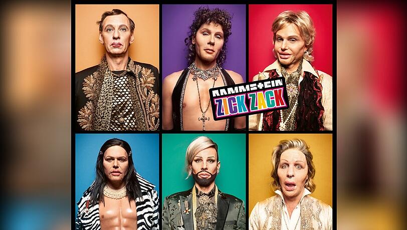 Die Rammstein-Mitglieder sind im Video zu "Zick Zack" kaum wiederzuerkennen.