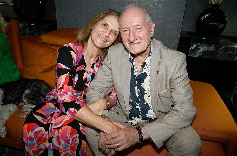 "Sturm der Liebe"-Star Sepp Schauer und Ehefrau Corinna Binzer sind glücklich.