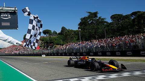 In Imola war Max Verstappen in seinem Red Bull nicht zu schlagen.