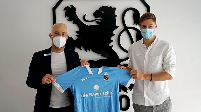 Sport-Geschäftsführer Günther Gorenzel (links) und Nachwuchshoffnung Marco Mannhardt (rechts).