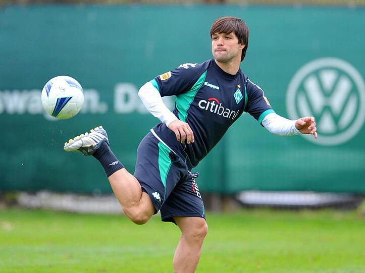 Kann alles am Ball: Diego, Noch-Werderaner