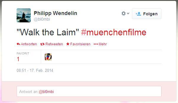 Großer Film - großer Tweet.