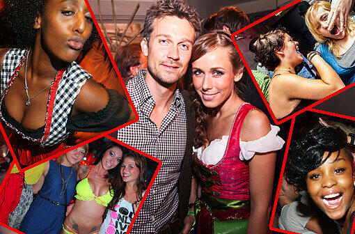 Nach der Wiesn geht die Party in den Clubs weiter. Gelegentlich verschlägt es auch einen Promi dorthin. Dieses Wochenende sichteten wir Annemarie Warnkross und Wayne Carpendale.