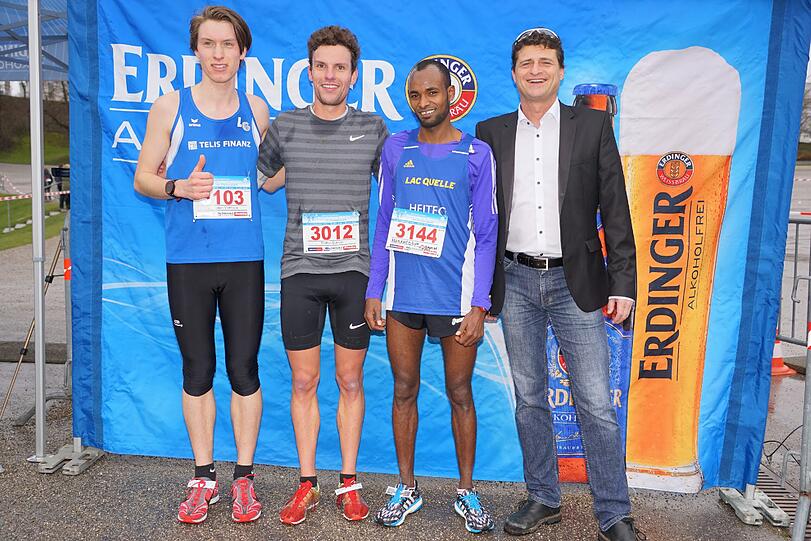 Noch einmal einen Winterlauf mit rund 1000 Teilnehmern gab es am Samstag im Olympiapark. Hier die besten Bilder.