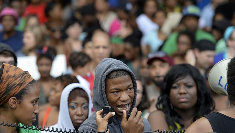 Erschossen wegen eines Kapuzenpullis: Proteste nach dem Tod von Trayvon Martin Erschossen wegen eines Kapuzenpullis: Proteste nach dem Tod von Trayvon Martin