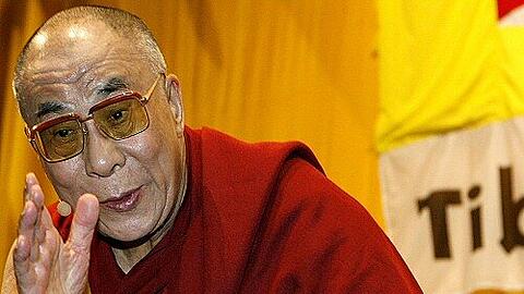 Der Dalai Lama am Sonntag in Nürnberg