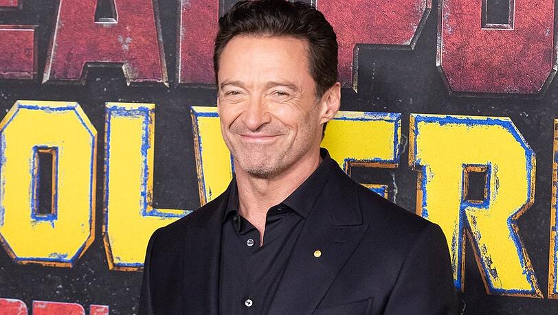 Hugh Jackman bei der Weltpremiere von "Deadpool & Wolverine" im vergangenen Jahr.