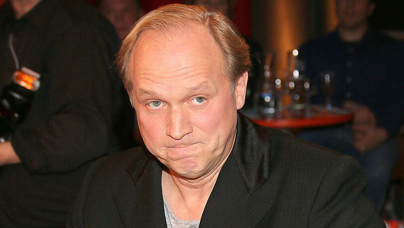 Ulrich Tukur bei der Aufzeichnung der "3nach9"-Talkshow in Bremen