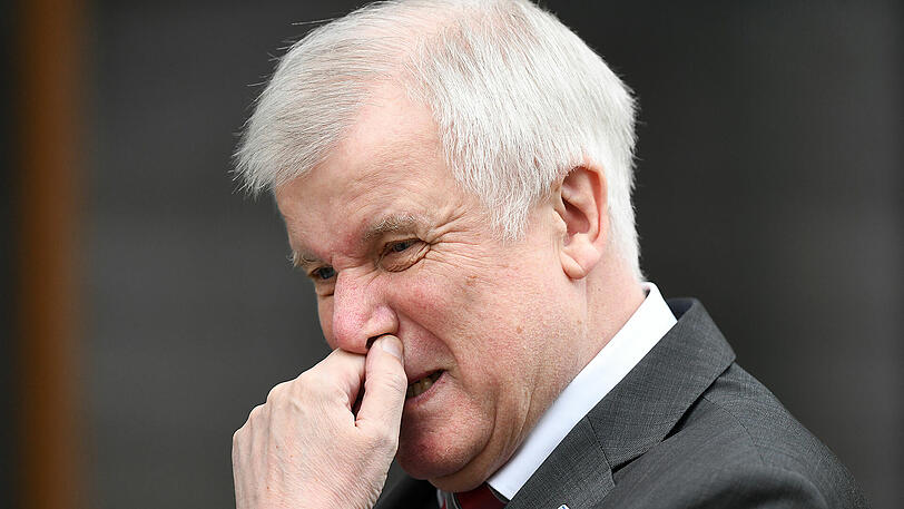 Gerät immer mehr unter Druck. CSU-Chef Horst Seehofer.