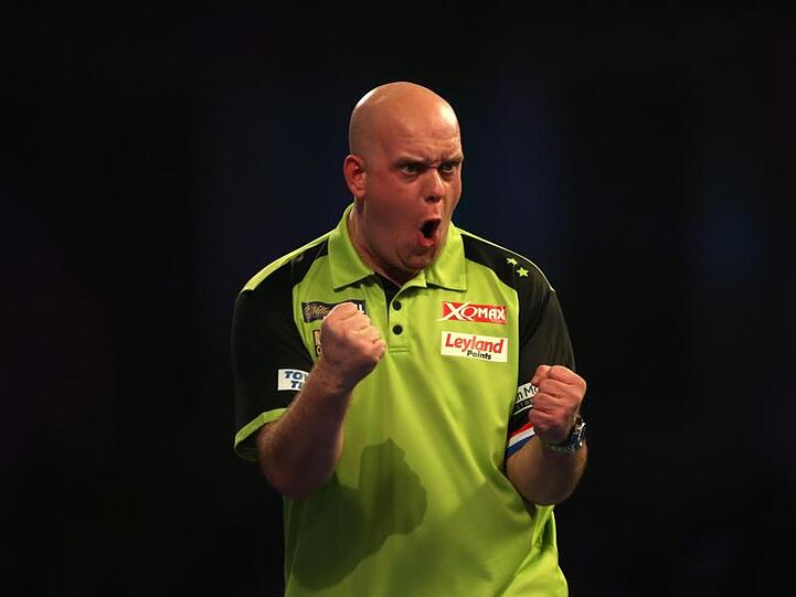 Will seinen Titel bei der Darts-WM verteidigen: Michael van Gerwen.