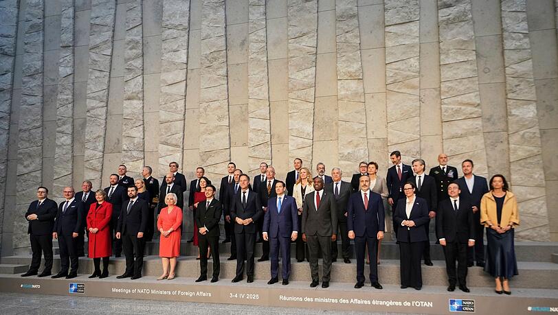 Die Nato-Außenminister beraten in Brüssel.