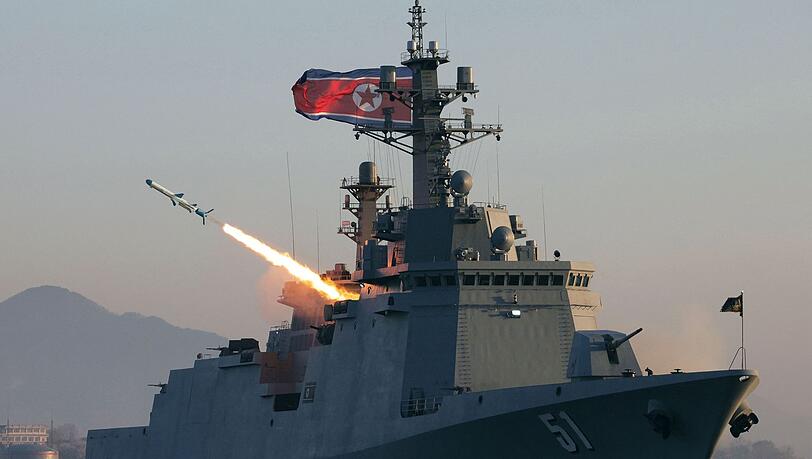 Nordkorea hat erneut Raketen getestet.