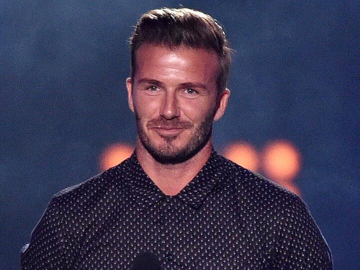 Ein Gesicht, das auch hässlich sein kann: David Beckham