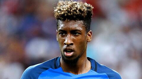 Kingsley Coman steht mit Frankreich im WM-Halbfinale.