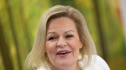 Nancy Faeser (SPD), Bundesinnenministerin.