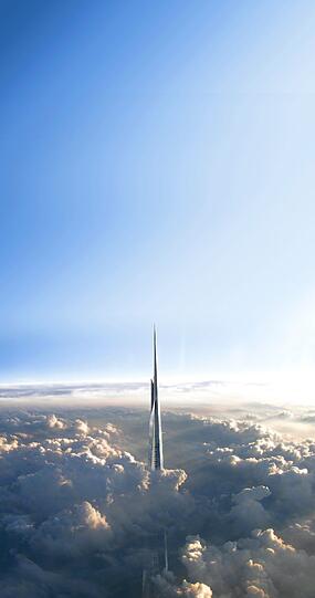 Mit über einem Kilometer Höhe wäre der Kingdom-Tower das höchste Gebäude der Welt.