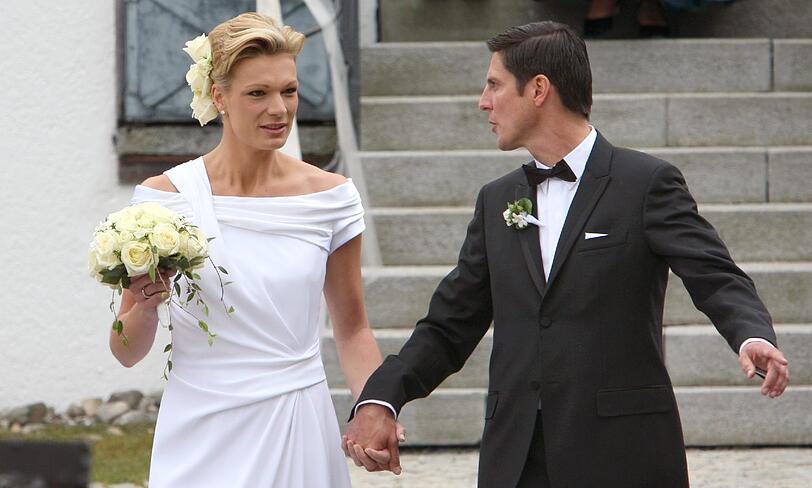 ...und, Moment mal, hat sich da etwa Charlene beim Kleid ein wenig von unserer Maria inspirieren lassen?