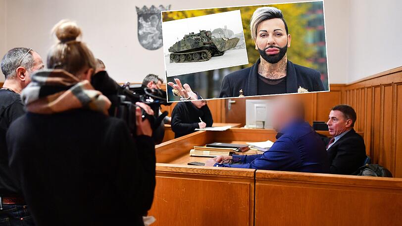 Hat der Angeklagte gegen das Kriegswaffenkontrollgesetz verstoßen? Am heutigen Mittwoch war Prozessauftakt.