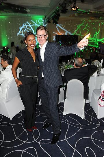 Florian Simbeck mit Frau Stefanie