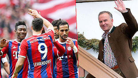Am Samstag wurde Hannover eingeschenkt, am Sonntag wird auf der Wiesn eingeschenkt. Nicht nur Karl-Heinz Rummenigge ist mit den aktuellen Bayern hochzufrieden